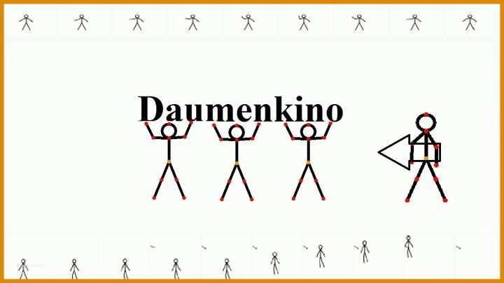 Faszinierend Daumenkino Vorlage 1280x720