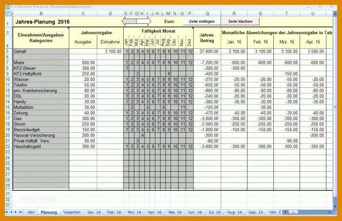 Beeindruckend Haushaltsbuch Ausgaben Vorlage 702x453