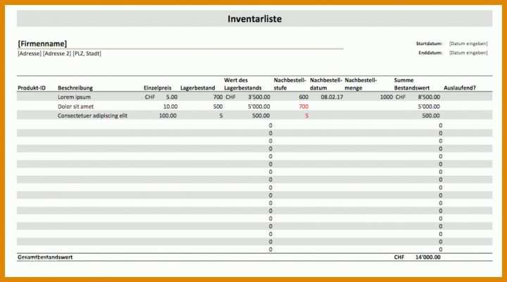 Größte Inventarliste Vorlage 1011x562