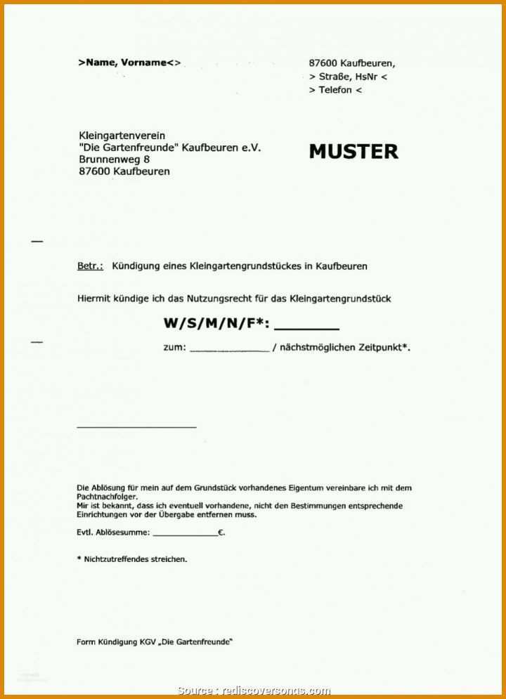Unglaublich Mcfit Kündigung Vorlage Word 1200x1658