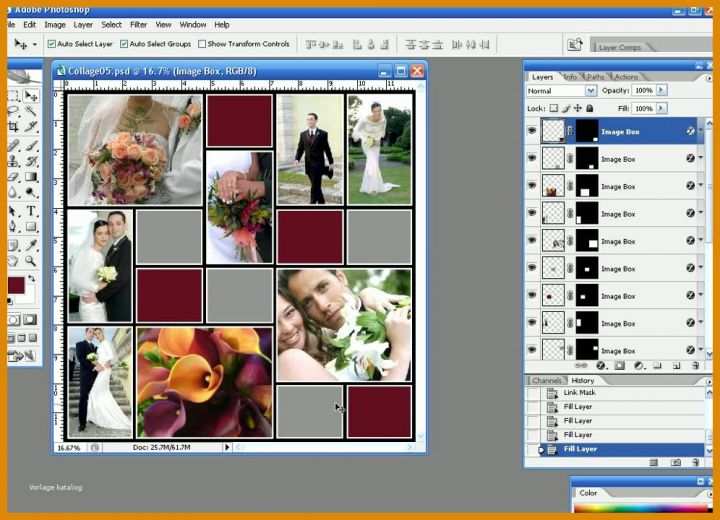 Fabelhaft Photoshop Vorlagen Collage 996x720