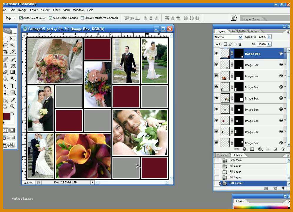 Größte Photoshop Vorlagen Collage 996x720