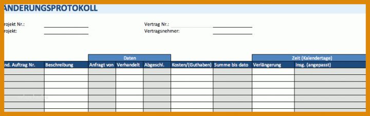 Projektbeteiligtenliste Vorlage Excel Projektmanagement Vorlagen Fuer Das Bauwesen