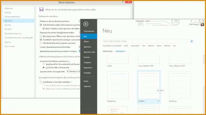 Register Vorlage Word Eigene Dokumentvorlagen In Word 2013