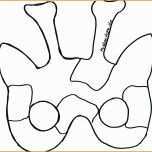 Überraschend Tiermasken Basteln Vorlagen 2664x2490