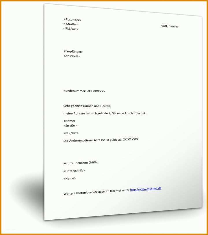 Erschwinglich Umzug Neue Adresse Mitteilen Vorlage 1534x1735
