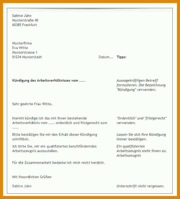 Vorlage Vertragskündigung 13 Vorlage Vertragskundigung