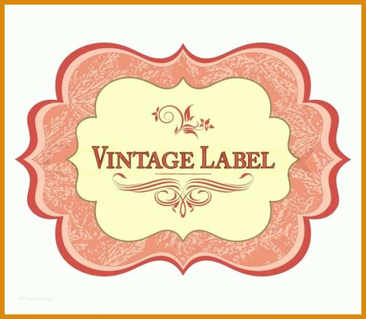 Fabelhaft Etikett Vorlage Vintage 800x696