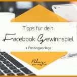 Exklusiv Facebook Gewinnspiel Vorlage 840x559