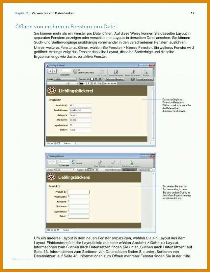 Faszinieren Filemaker Vorlagen 728x942