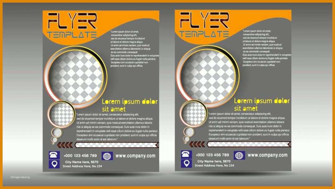 Modisch Flyer Vorlagen Illustrator 1280x720