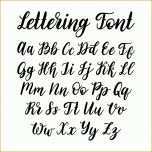 Kreativ Hand Lettering Alphabet Vorlagen 4375x4375