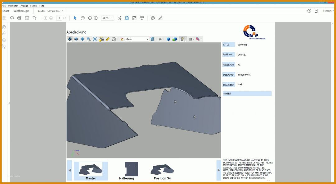 Unvergesslich Inventor 3d Pdf Vorlage Erstellen 1920x1050