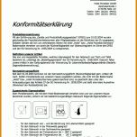 Unglaublich Konformitätserklärung Vorlage Word 1017x1259