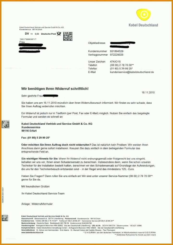 Erstaunlich Kündigung Telekom Umzug Sonderkündigungsrecht Vorlage 1240x1753