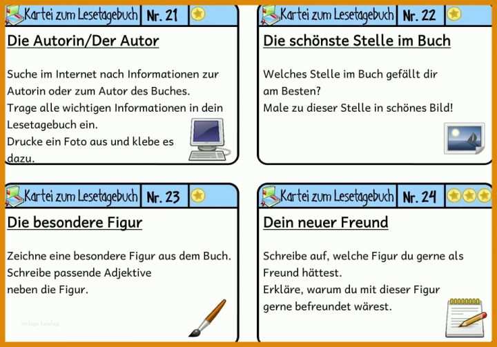 Ausnahmsweise Lesetagebuch Vorlage Zum Ausdrucken 960x671