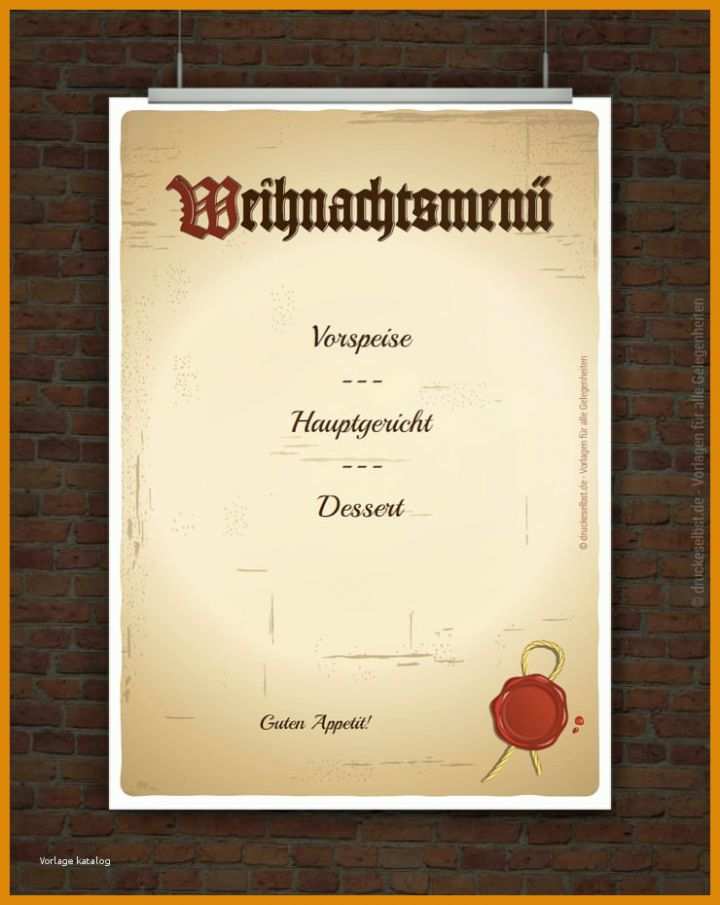 Auffällig Menükarte Vorlage Word 740x930