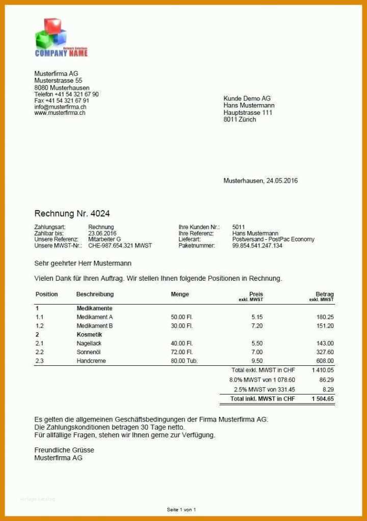 Überraschend Privatrechnung Ohne Mwst Vorlage 755x1071