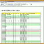 Angepasst Vorlage Arbeitszeit Datev 865x773