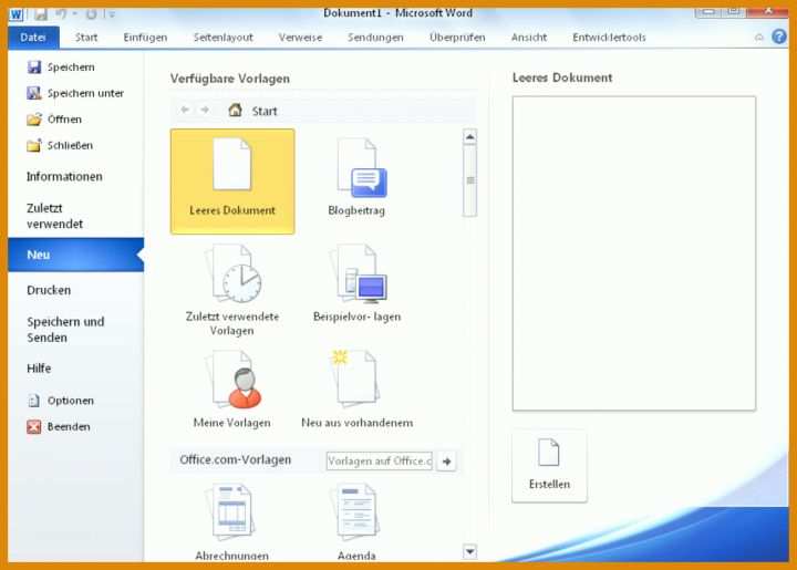 Bemerkenswert Vorlage In Word Erstellen 1000x715