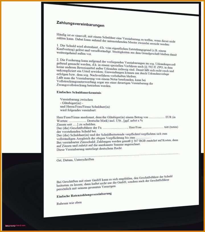 Vorlage Schuldanerkenntnis: 11 Tipps Für Deinen Erfolg