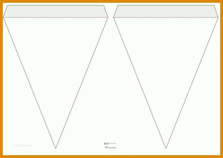 Einzahl Wimpelkette Vorlage 800x566