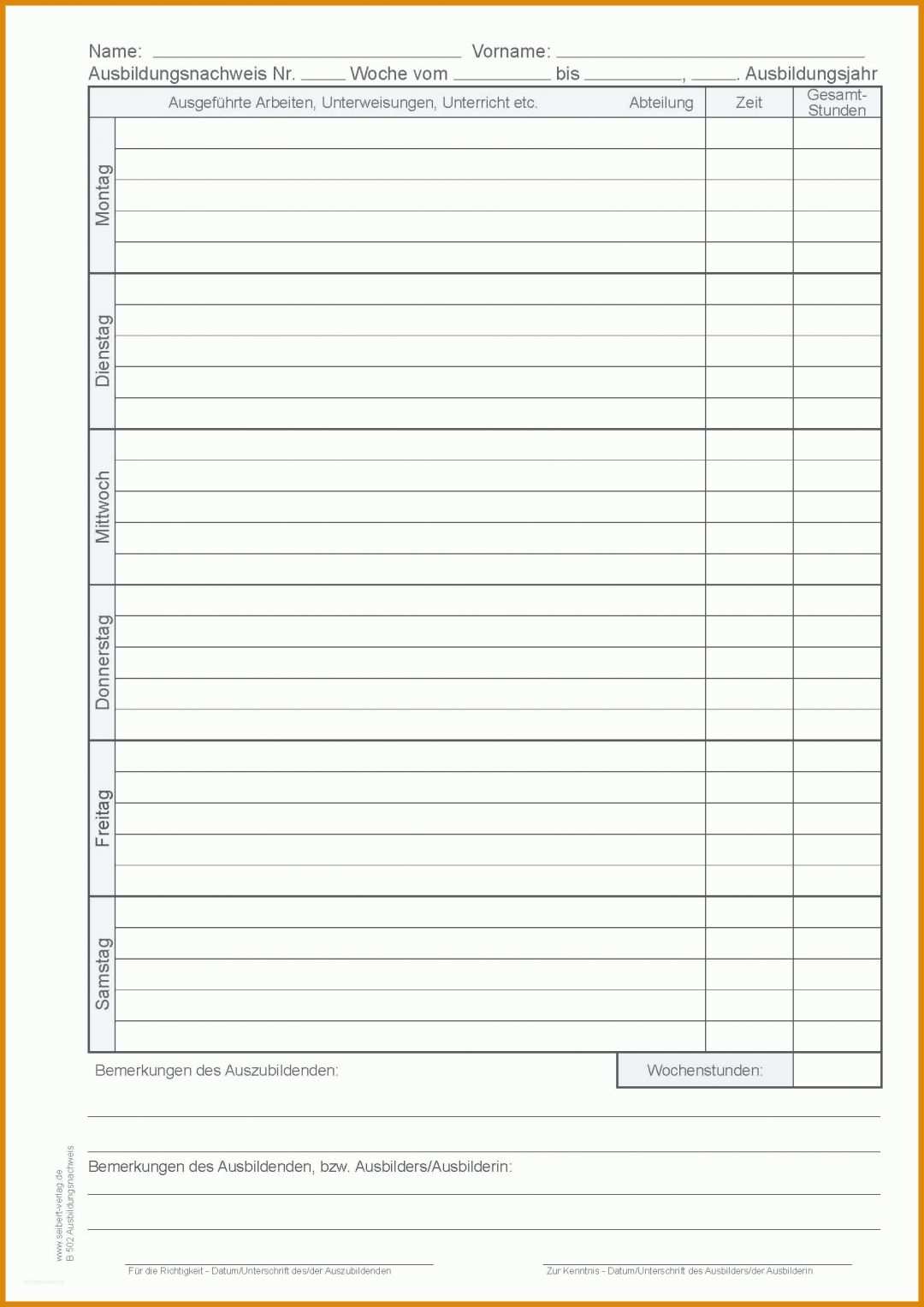 Größte Ihk Berichtsheft Vorlage Pdf 1654x2339