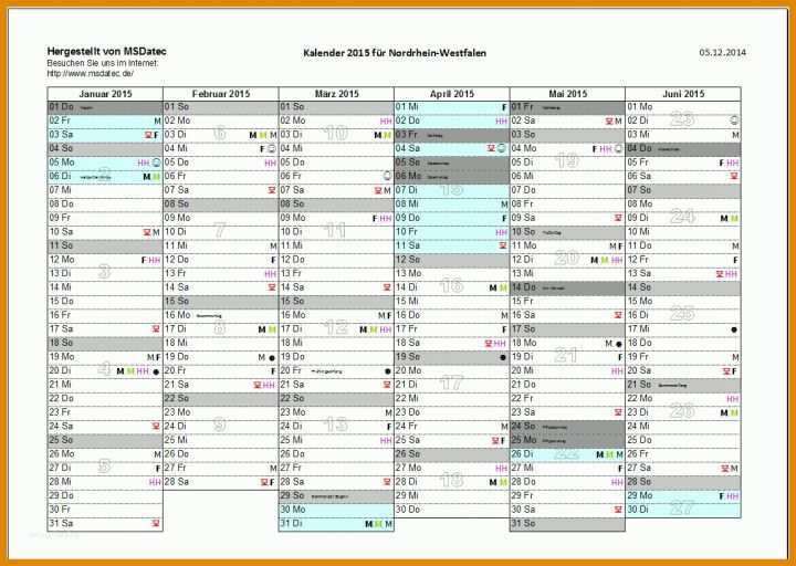 Sensationell Kalender Excel Vorlage 1147x815