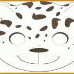 Staffelung Masken Tiere Vorlagen 842x595