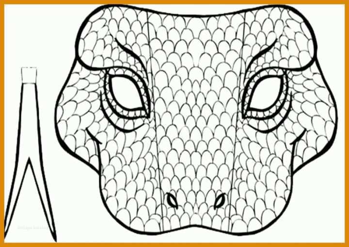 Toll Masken Tiere Vorlagen 819x579