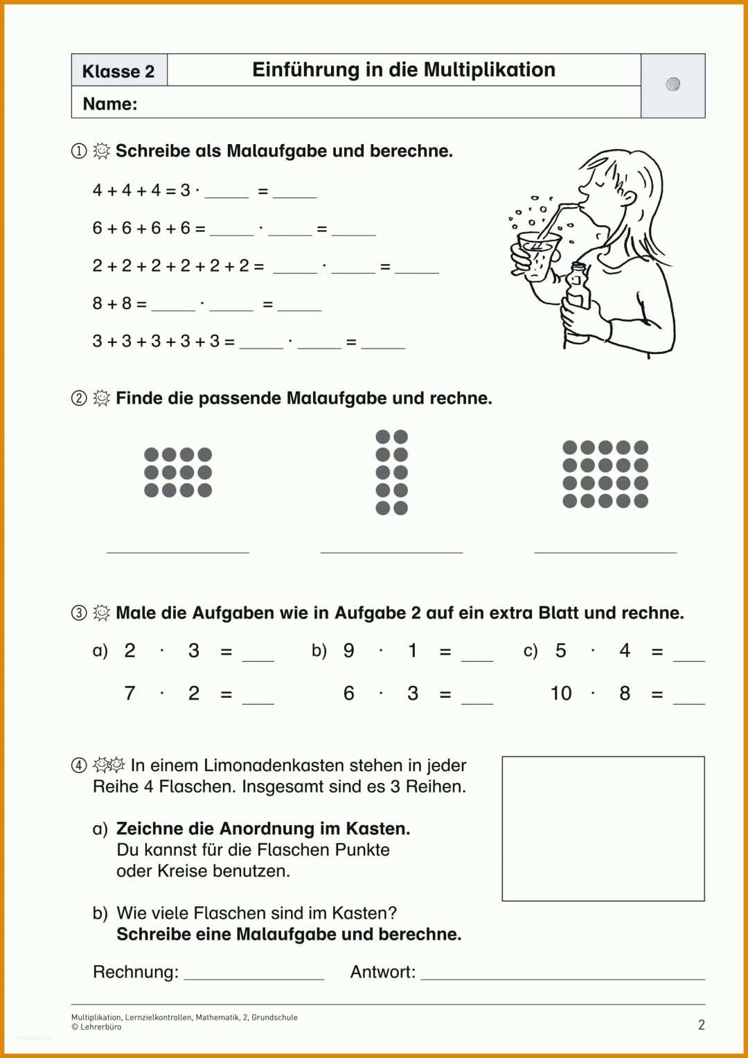 Erschwinglich Mathe Vorlagen 2 Klasse 1697x2400