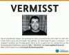 Überraschen Vermisstenanzeige Vorlage 850x601