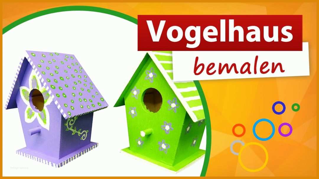 Großartig Vogelhaus Basteln Vorlagen 1280x720