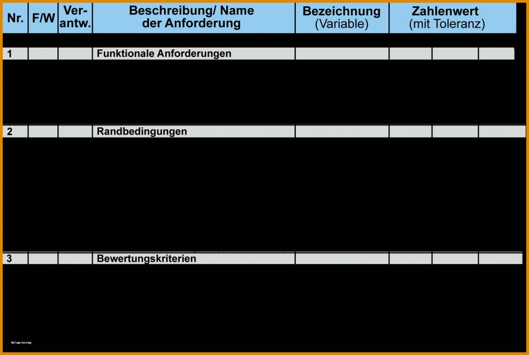 Fantastisch Anforderungsliste Vorlage Excel 1924x1292