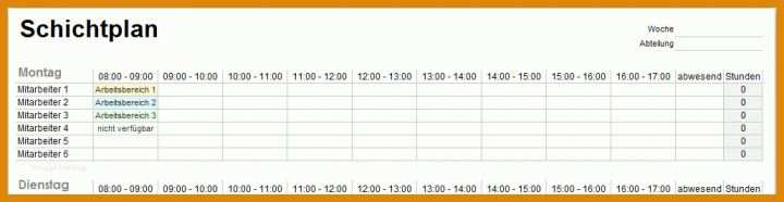 Angepasst Dienstplan Vorlage 1030x266