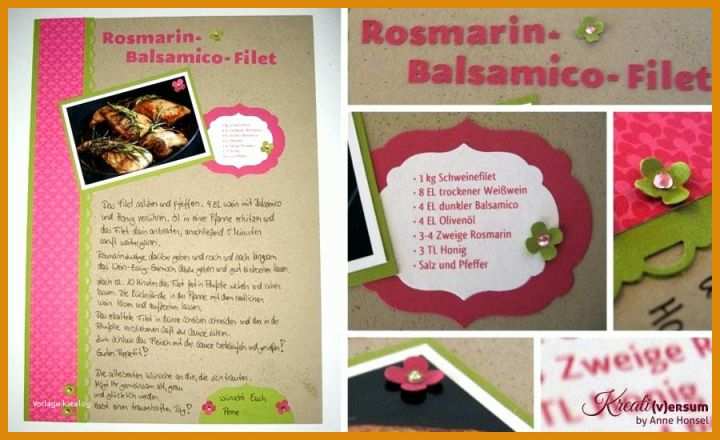 Unvergesslich Kochbuch Selbst Gestalten Vorlage Kostenlos 900x550
