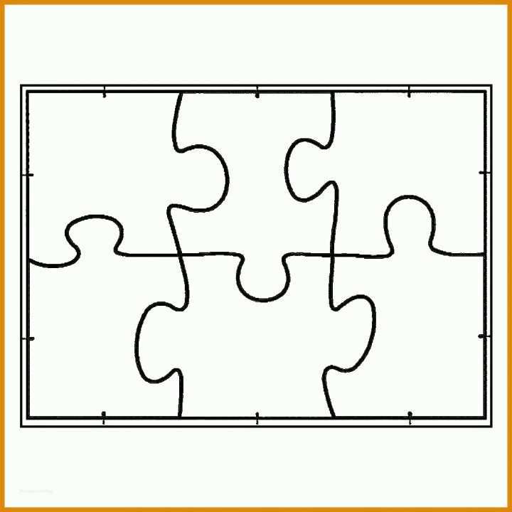 Exklusiv Puzzle Vorlage A4 Zum Ausdrucken 1100x1100