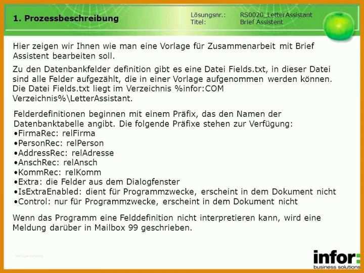 Bemerkenswert Verfahrensanweisung Vorlage 960x720