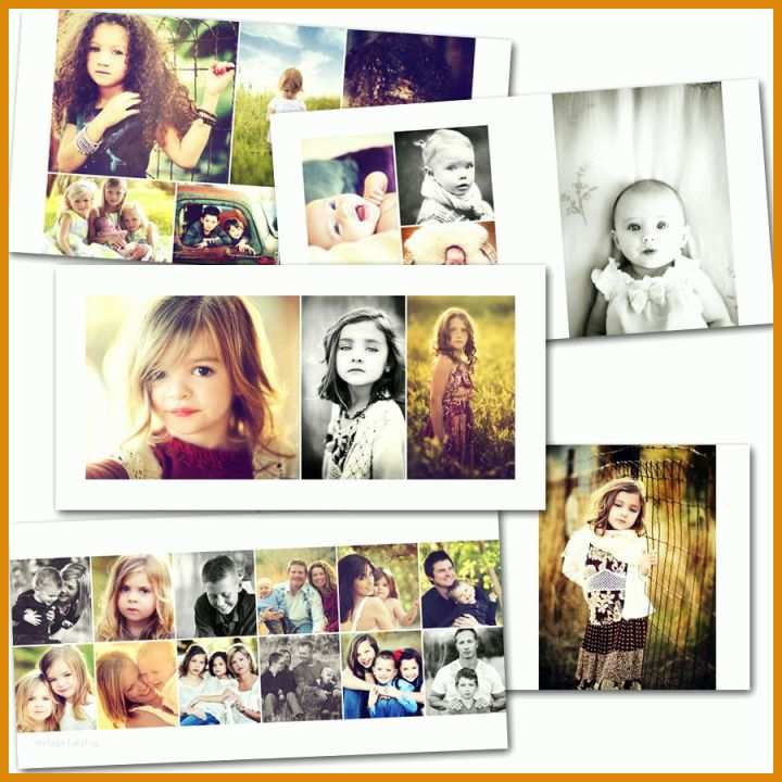 Rühren Collage Vorlage Indesign 900x900