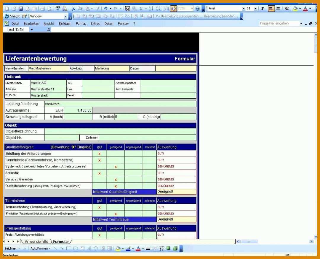 Beste Excel formular Vorlage 1084x880