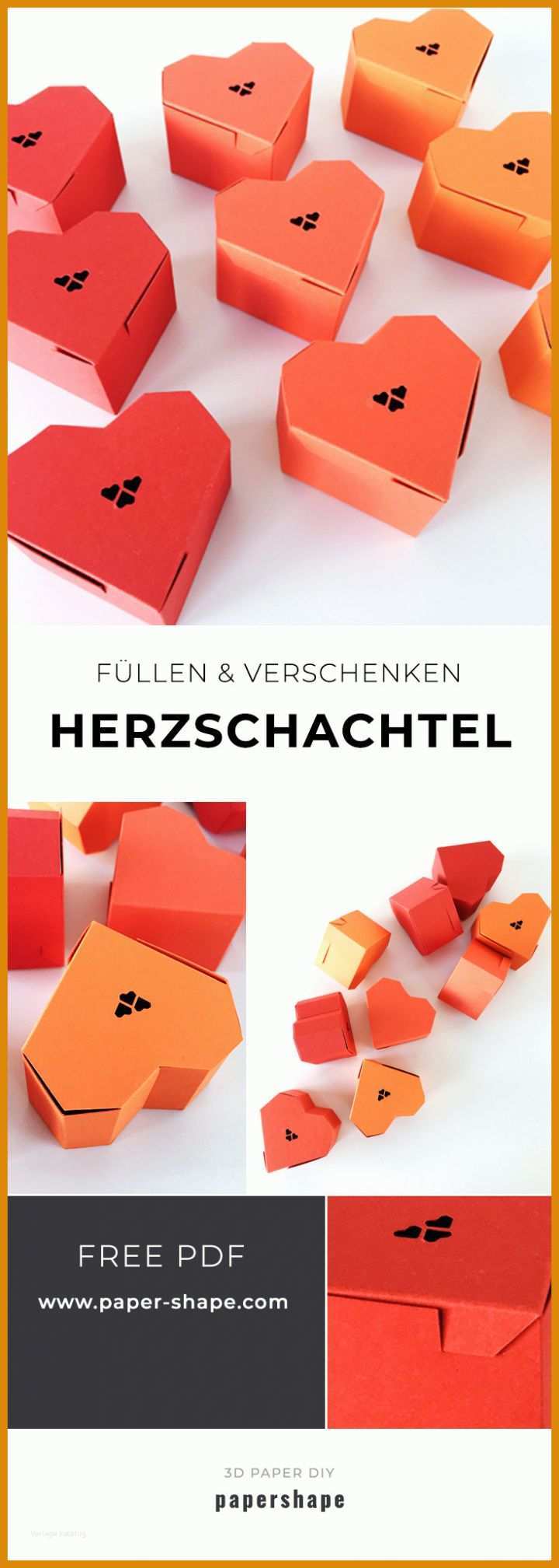 Ausnahmsweise Herzschachtel Vorlage 736x2061