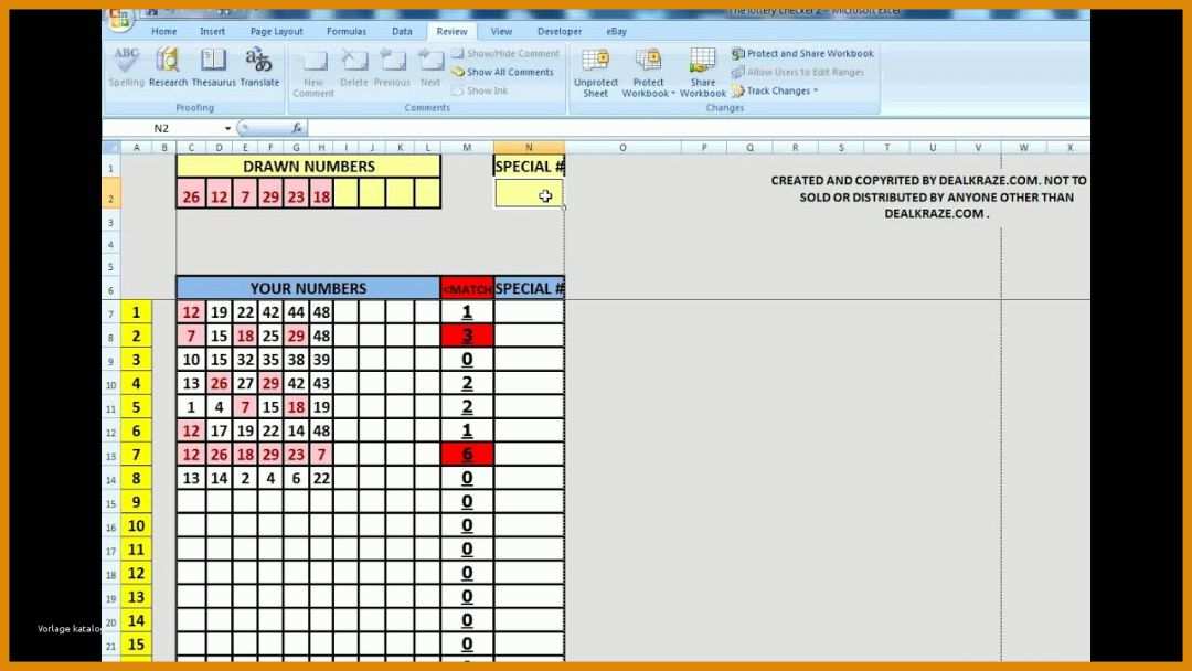 Schockieren Lotto Excel Vorlage 1280x720