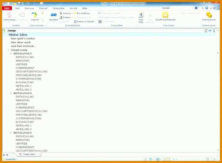 Mindjet Vorlagen Mindjet Vorlagen