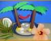 Ausnahmsweise Palmenblatt Vorlage 1280x720