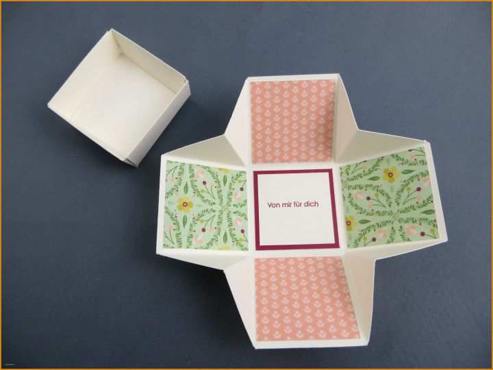 Erschwinglich Stampin‘ Up Pop Up Box Stempelfreundin 586440 Muster