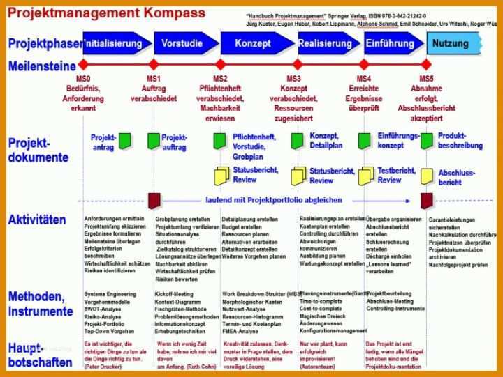 Singular Projektmanagement Konzept Vorlage 799x600