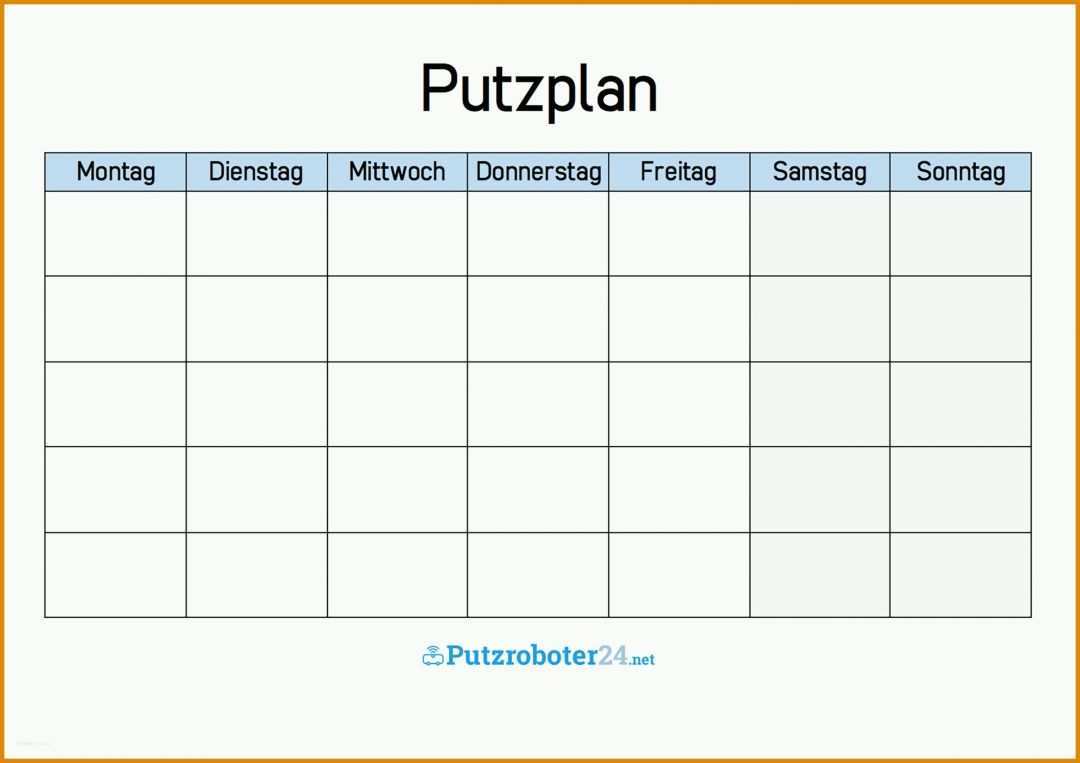 Modisch Reinigungsplan Vorlage Excel 2480x1753