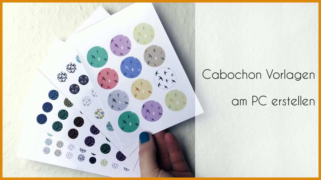 Modisch Vorlagen Cabochon 1280x720