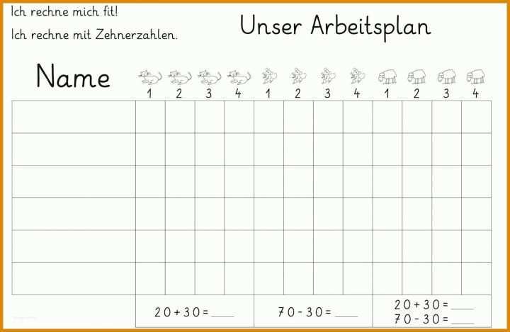 Phänomenal Arbeitsplan Vorlage Pdf 1600x1043