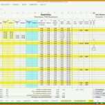 Phänomenal Arbeitszeitnachweis Excel Vorlage Kostenlos 1321x905